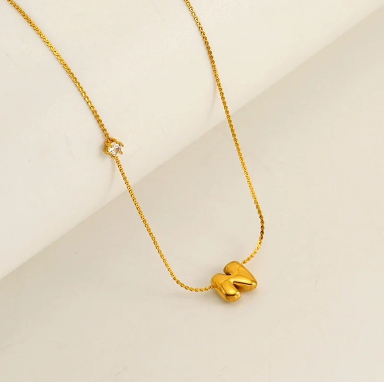 Amora Letter Necklace