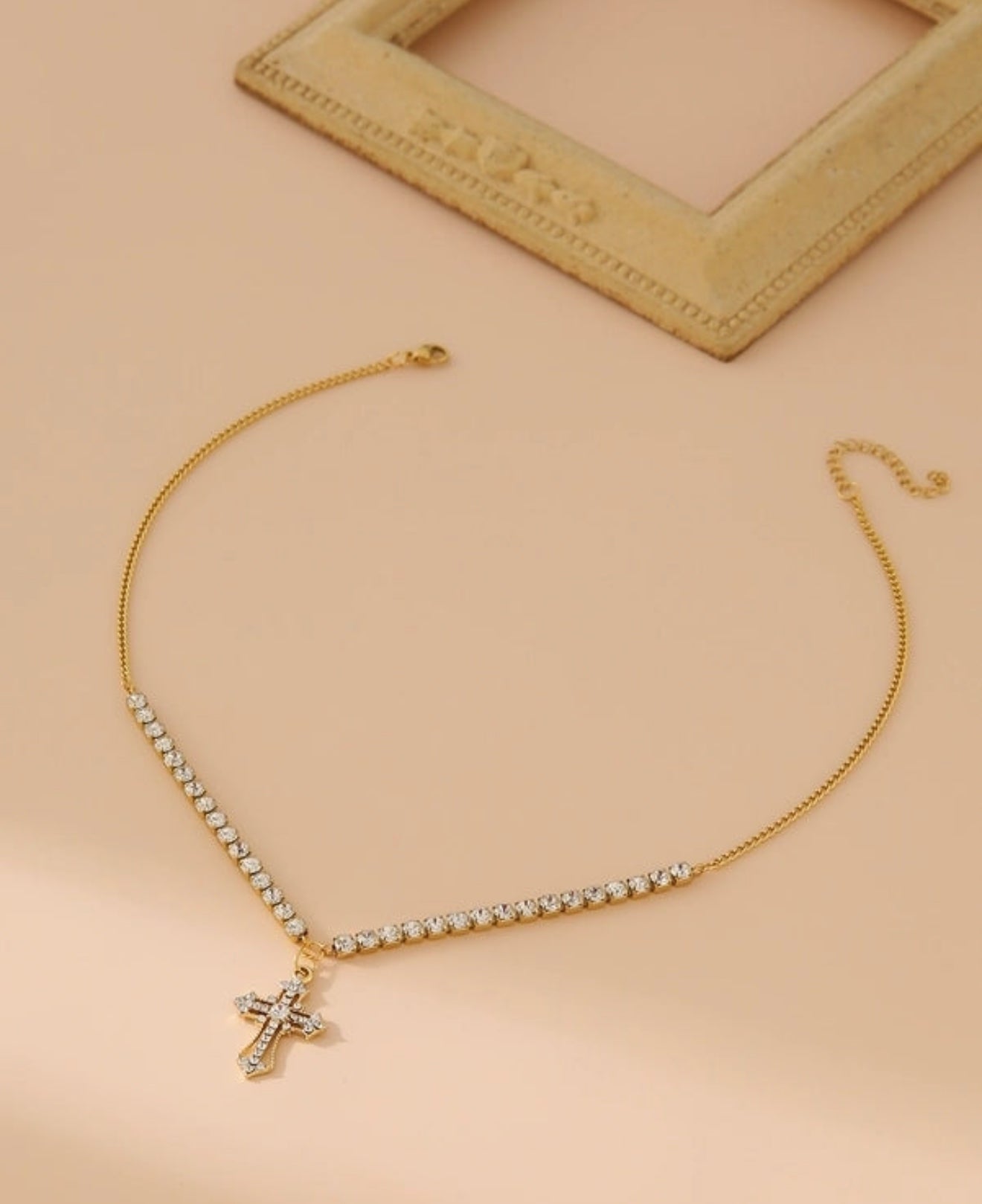 Vita Cross Necklace