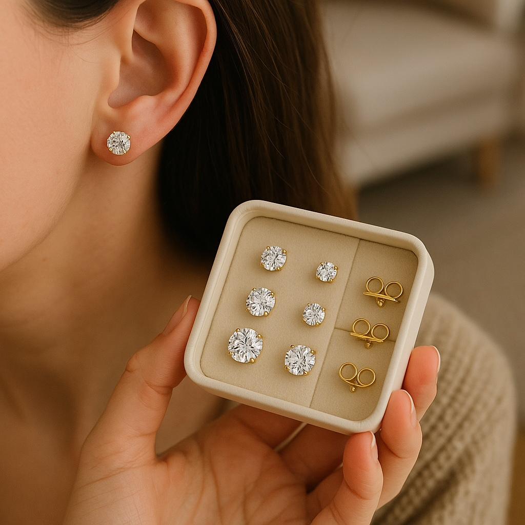 Aurea Bold Stud Set