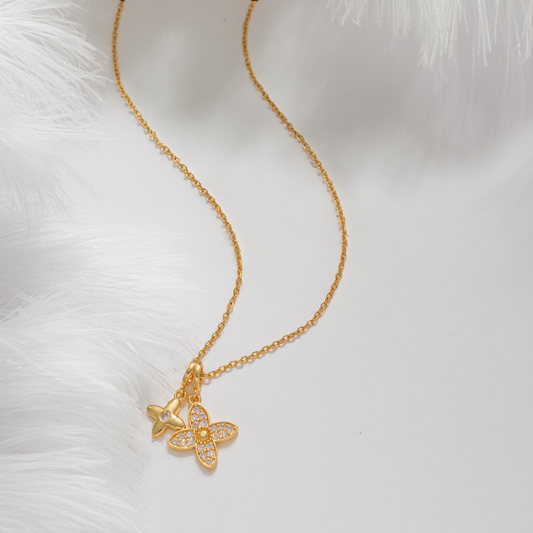 Linea flower Necklace