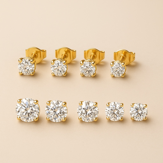 Aurea Bold Stud Set